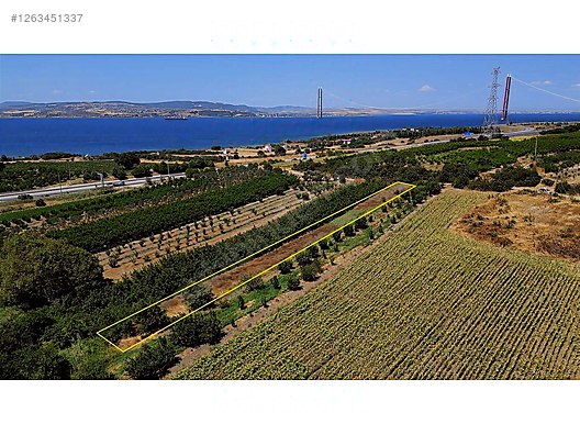 Çanakkale Lapseki Sulucada Yatırımlık Arsa #1263451337