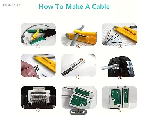 İkinci El ve Sıfır Alışveriş / Teknik Elektronik / Test & Ölçüm Cihazı / Kablo Test Cihazı