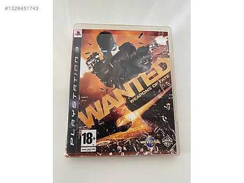 新品未開封　PS3  WANTED：WEAPONS OF FATE Wanted Weapons of Fate ps3 oyun on sahibinden.com - 1328451743