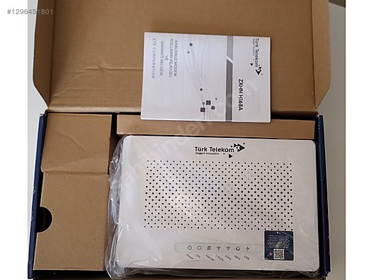 ZTE ZXHN H168A VDSL Modem sahibinden.comda - 1296451801