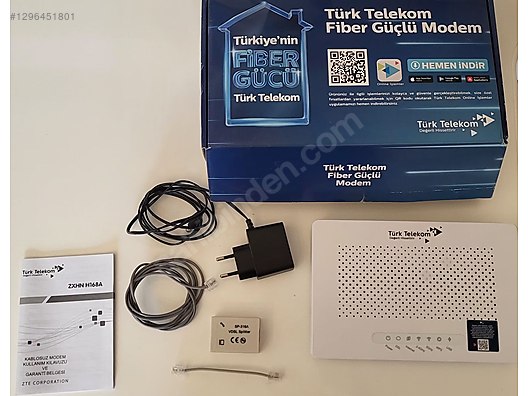 ZTE ZXHN H168A VDSL Modem sahibinden.comda - 1296451801