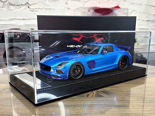 Henson & Heaven Mercedes Benz SLS AMG Black Series Pearl Blue on