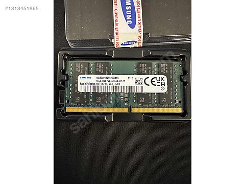 Samsung 16gb 2Rx8 PC4 3200AA SE1-11 sahibinden.comda - 1313451965