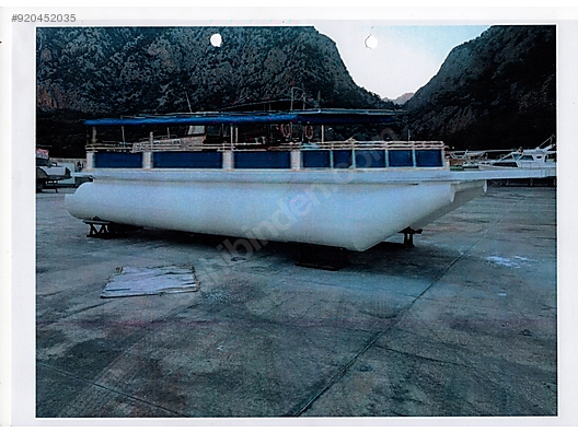 For Sale Excursion Boat Acil Satilik Fiber Pontoon Tekne At Sahibinden Com 920452035