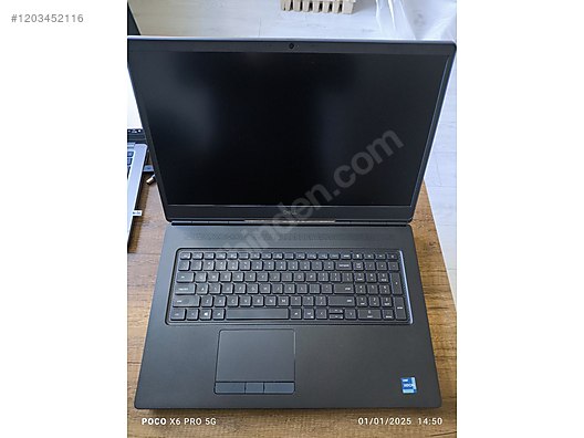 Dell / DELL PRECISION 7750 İ7-10750H QUADRO RTX 3000 32GB RAM