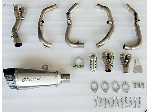 Egzoz / KAWASAKİ ZX-4R ZX-4RR ORJİNAL VAN DEMON FUL TİTANYUM EGSOZ