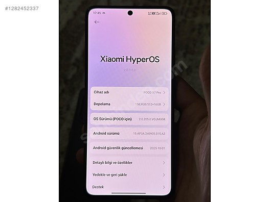 Used & Brand New Items / Cell Phones & Accessories / Cell Phones / Xiaomi / Poco X7 Pro