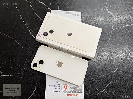 Apple / iPhone 13 / İPHONE 13 BEYAZ ÇİZİKSİZ - İZMİR İLETİŞİM