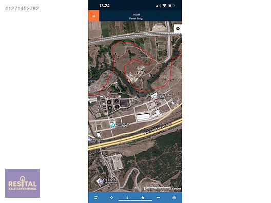 GEÇİT SANAYİ BÖLGESİNDE SATILIK ARSA