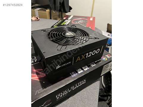 Corsiar AX1200 1200W GOLD認証 CORSAIR AX1200 GOLD 80+ GÜÇ KAYNAĞI POWER SUPPLY sahibinden.comda