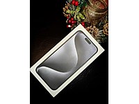 Açılmamış sıfır kutusunda iPhone 15 Pro Max 512GB