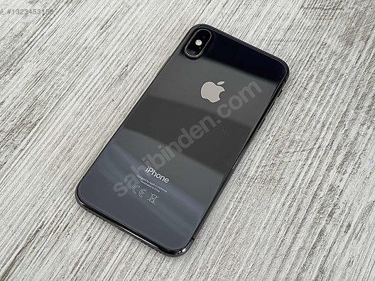 Apple / iPhone X / TEMİZ TÜRKİYE İPHONE X YENİ PİL%100 64GB SİYAH