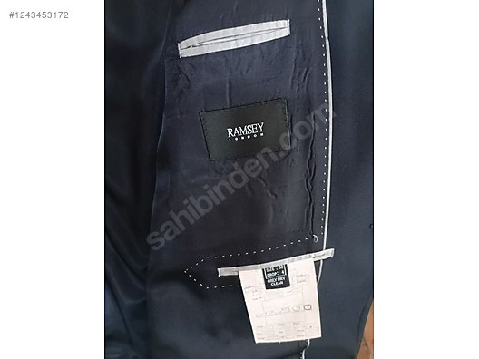 Lacivert Ramsey Erkek Takım Elbise