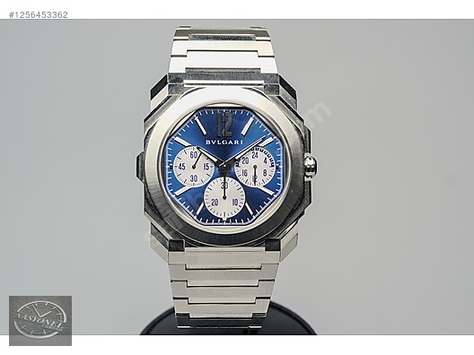 Bvlgari / BULGARI OCTO FINISSIMO MAVİ KADRAN GMT 103467 NASYONEL