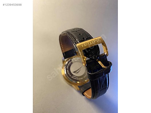 Nautica / ,Nautica NCT Black / Leather 046mm Saat A20051G