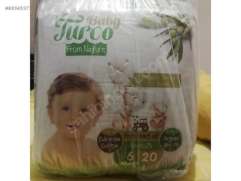 baby turco cocuk bezi 20 adet 6 numara alisveris sifir ikinci el urunlerle sahibinden com da 883453739