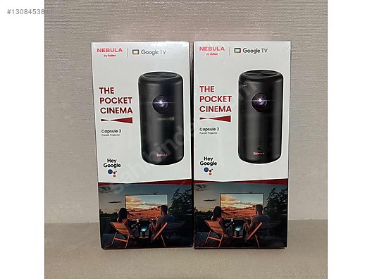 【新品未開封】NEBULA Capsule 3 ポケットシネマ 本体 Anker / Anker nebula capsule 3 projeksiyon cihazı on sahibinden