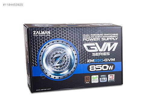 ZALMAN ZM850-GVM SERİSİ 80PLUS 850W GÜÇ KAYNAĞI - Güç Kaynağı ve Tüm ...