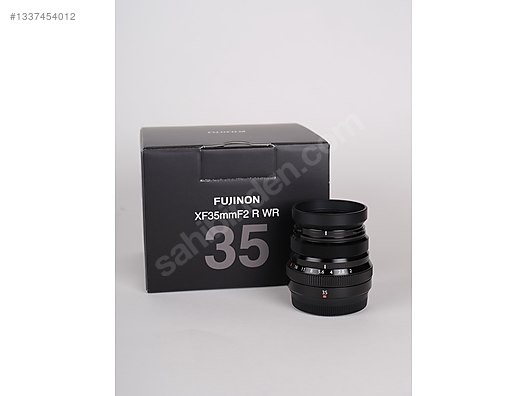 Lenses / Fujinon XF 35 mm F2 R WR Siyah Objektif Fujifilm on