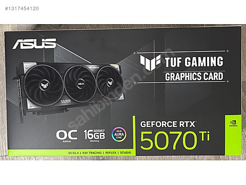 SIFIR] ASUS TUF GAMING RTX 5070Ti OC Edition 5070 Ti 16GB GDDR7