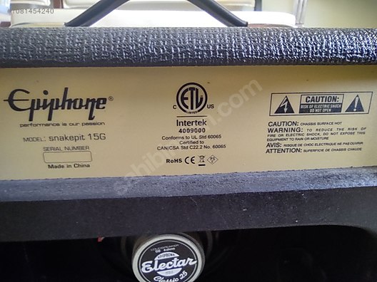 Epiphone snakepit on sale 15g amp