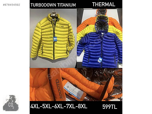 Turbodown Titanium Battal Beden Columbia Erkek Mont Kaban Modelleri Sahibinden Com Da 876454592