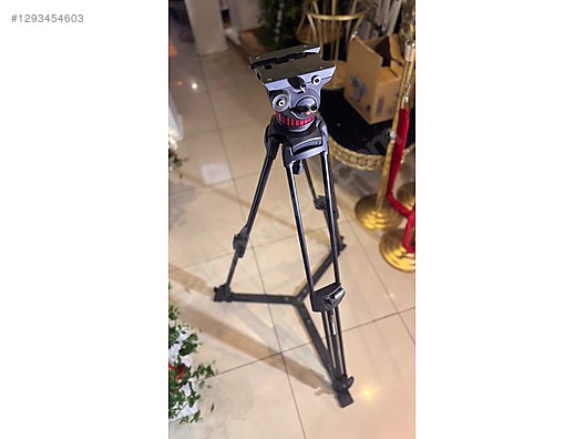 MANFROTTO 525 MVB TRİPOD ve MVH502 KAFA ÇOK UYGUN FİYATA