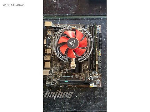 TURBOX H110 Anakart+i5 7500+4gb Kıngston ddr4 ram+FAN sahibinden