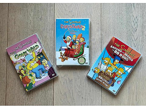 The Simpsons Üçlü DVD Koleksiyon - Yabancı DVD Filmler sahibinden