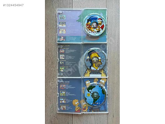 The Simpsons Üçlü DVD Koleksiyon - Yabancı DVD Filmler sahibinden