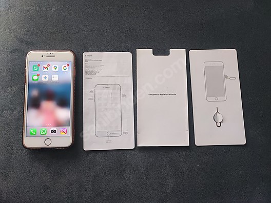 Apple / iPhone 8 Plus / PİL %100 + 128 GB Rose Gold iPhone 8 Plus
