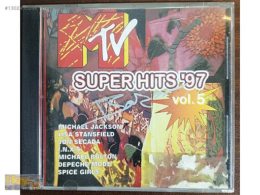 MTV SÜPER HİTS 97 VOL.5 KARIŞIK MÜZİK CD İKİNCİ ELDİR - Müzik CD