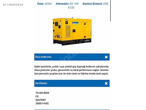 APD 13 A AKSA SIFIR - Türkiye'nin ilan sitesi sahibinden.com'da