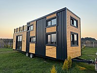 YERDEN ISITMALI TERASLI 10 METRE PLAKALI RUHSATLI TİNYHOUSE