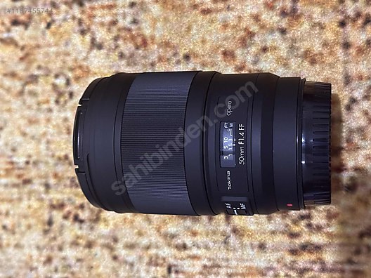 Lenses Tokina Opera 50mm FF ART Portre Lens (Canon Uyumlu