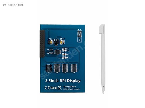 piyo1ページ Raspberry Pi 1/2/3/4 ve Pi Zero için 480 x 320 piksel ekran