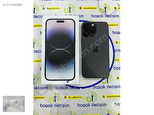 Apple / iPhone 14 Pro / İPHONE 14 PRO 256 GB SİYAH PİL 92 TEMİZ