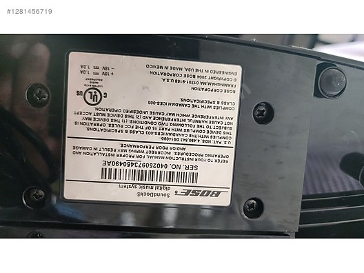 İkinci El ve Sıfır Alışveriş / Bilgisayar / Çevre Birimleri / Hoparlör / Ses Sistemi