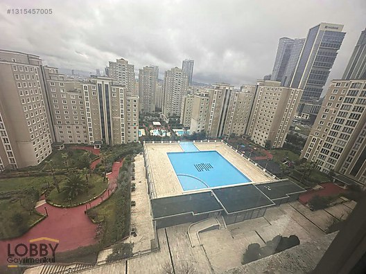 ATŞEHİR UPHİLL TOWERS SATILIK 2+1 MASRAFSIZ MANZARALI OFİS