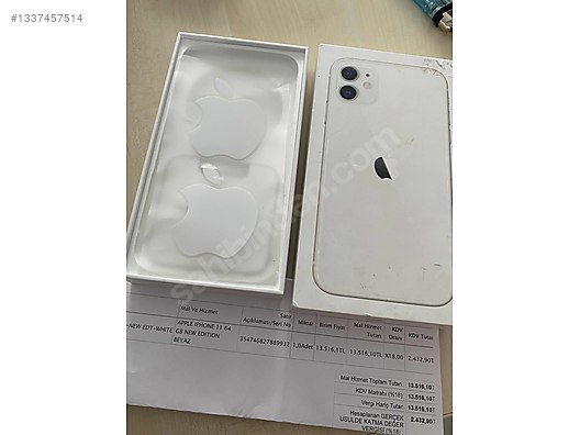 Apple / iPhone 11 / iphone 11 beyaz sahibinden.comda - 1337457514