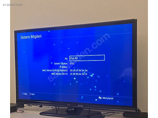 İkinci El ve Sıfır Alışveriş / Oyunculara Özel / Oyun Konsolu / PlayStation 4