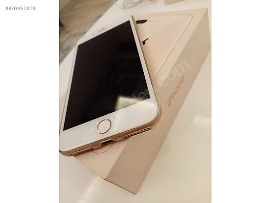 iphone 8 plus gold kutu