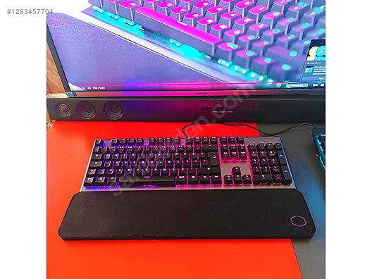 Cooler Master CK550 V2 RGB Red Switch Türkçe Gaming Klavye - Cooler Master Oyuncu Klavyesi