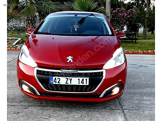 peugeot 208 1 2 puretech puretech active ates kirmizi 47 bin km de otomatik degisen yok hasar kaydi yok at sahibinden com 888457757