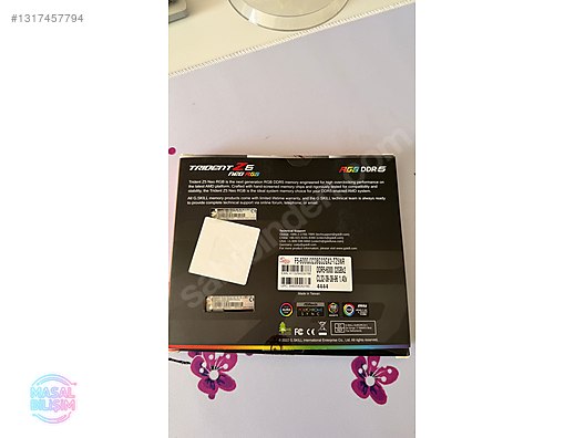 GSKIL TRİDENT Z5 NEO ARGB 64GB 2X32 CL32 6000MHZ AMD EXPO