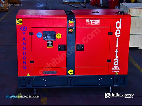 DELTA 45 KVA TRİFAZE DİZEL OTOMATİK KABİNLİ JENERATÖR - YANGDONG
