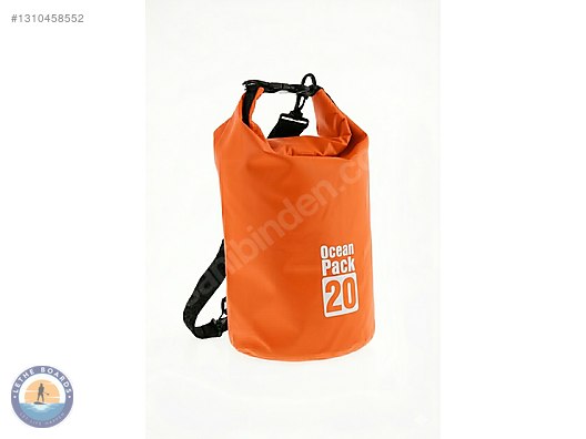 SUP Malzemeleri / Lethe Boards Ocean Pack Turuncu 20 L Su Geçirmez