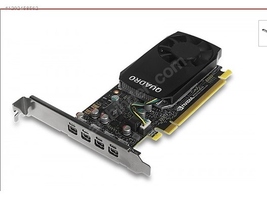 NVIDIA Quadro P600 2GB GDDR5 Temiz, Sorunsuz, Sıfır Ayarında