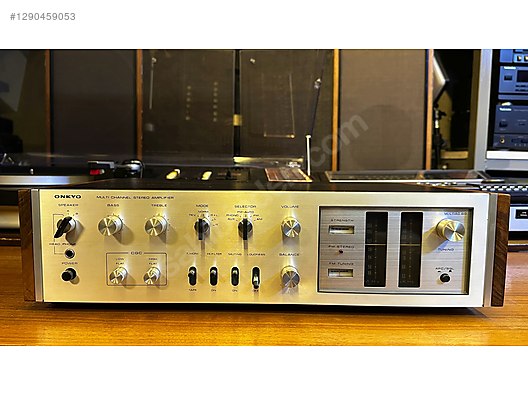 Onkyo Receiver Amfi - Onkyo Multiac 60AU 6 Kanal Stereo Receiver