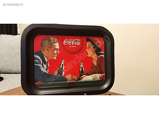 Coca-Cola 6'lı Retro Metal Tepsi sahibinden.comda - 1193459215